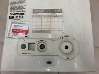 Calentador Junkers HydroPower Blanco