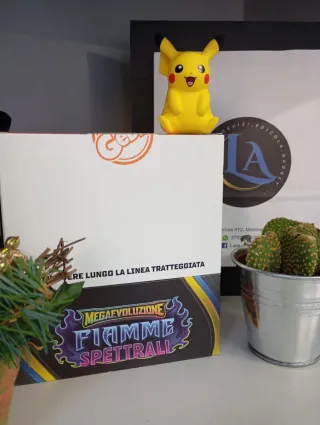 Box Gedis Pokémon 30 buste Fiamme Spettrali