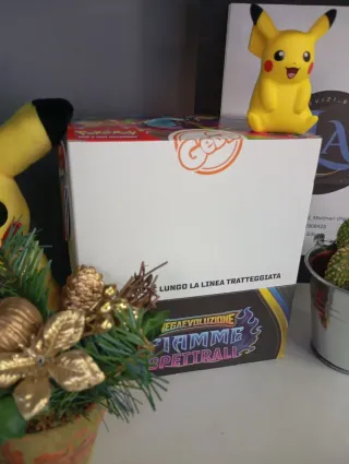 Box Gedis Pokémon 30 buste Fiamme Spettrali