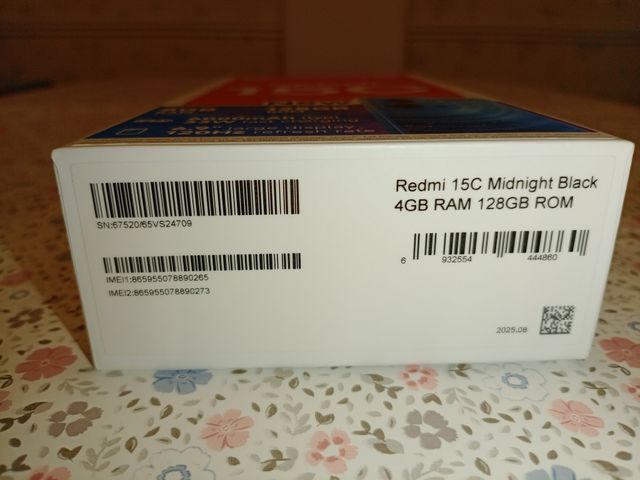 Xiaomi Redmi 15C Nuevo 8GB RAM 128GB