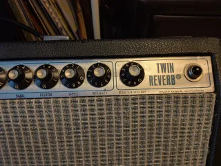 Fender Twin Reverb 1974 Amplificador Guitarra