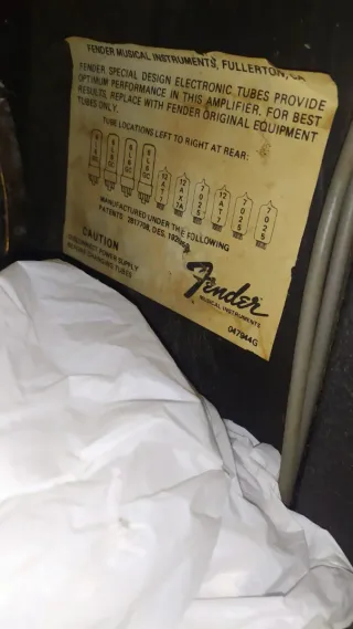 Fender Twin Reverb 1974 Amplificador Guitarra