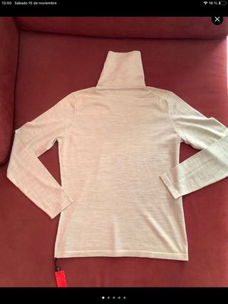 Jersey CH cuello alto beige