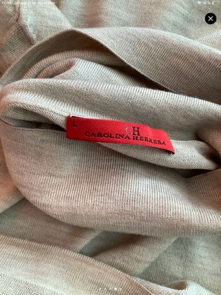 Jersey CH cuello alto beige