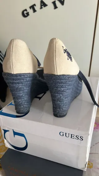 Sandali con zeppa U.S. Polo Assn.