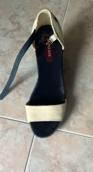 Sandali con zeppa U.S. Polo Assn.