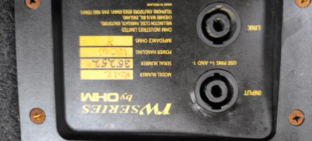 Altavoces Ohm RW2 (Pareja)