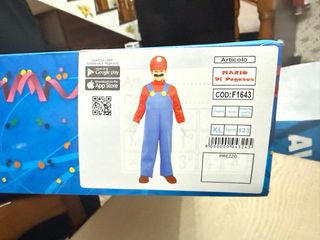 Vestito Carnevale Super Mario Bros