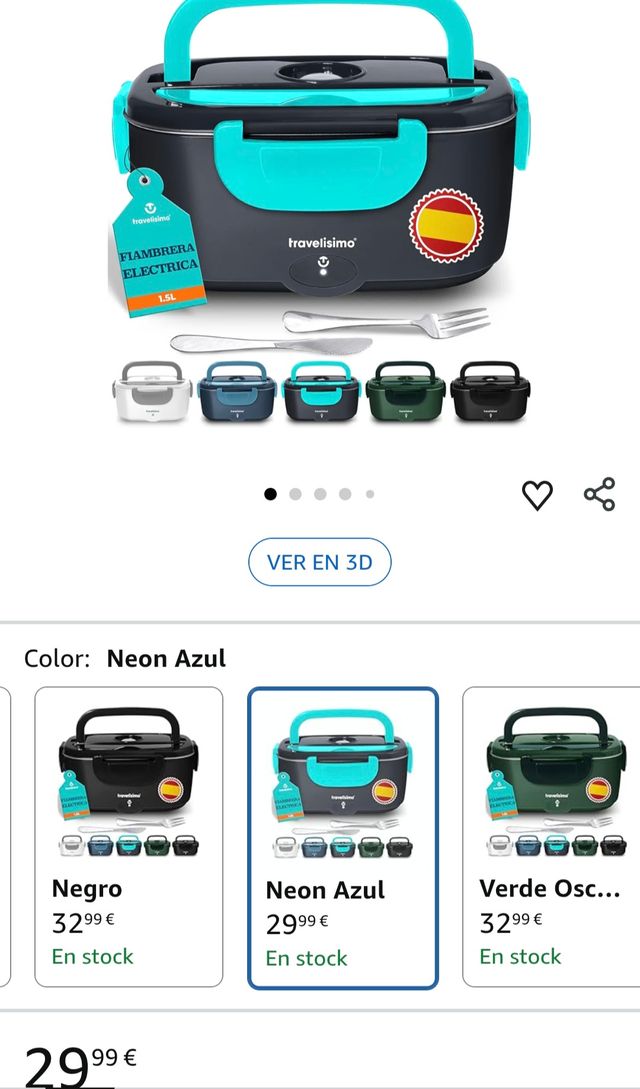 Taper eléctrico para comida 80 w