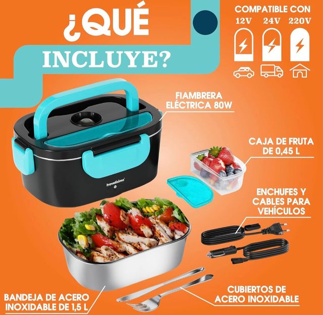 Taper eléctrico para comida 80 w