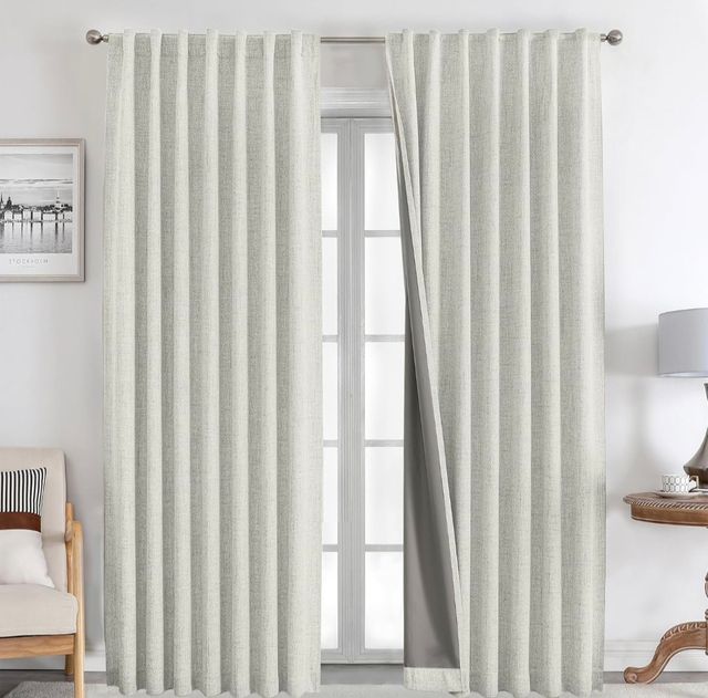 Pack de 2 cortinas opacas 140 x 260 cm