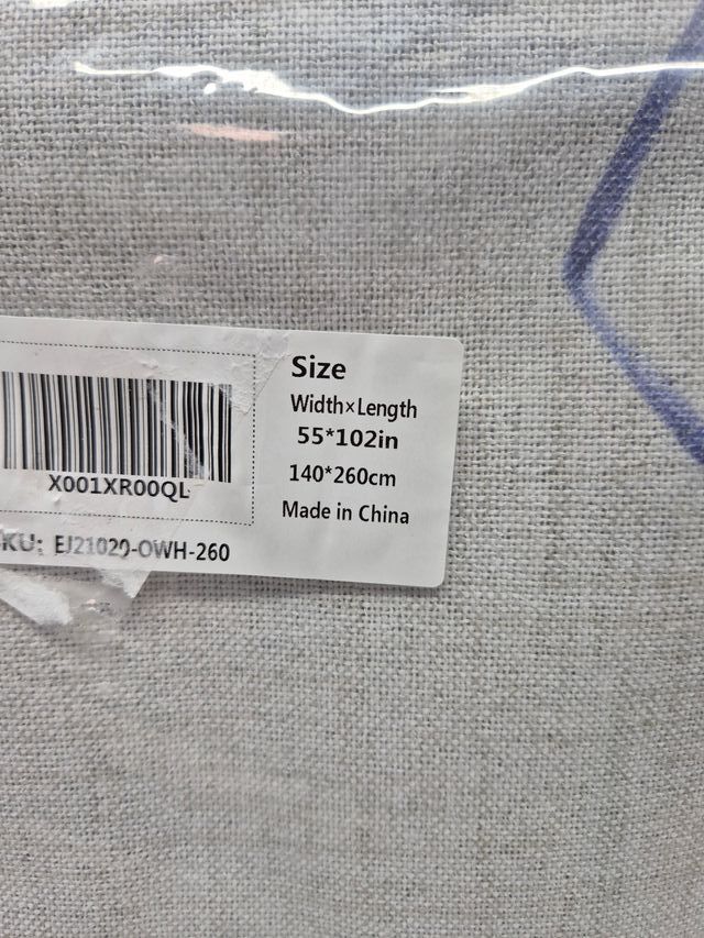 Pack de 2 cortinas opacas 140 x 260 cm