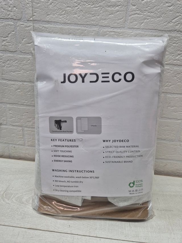 Pack de 2 cortinas opacas 140 x 260 cm