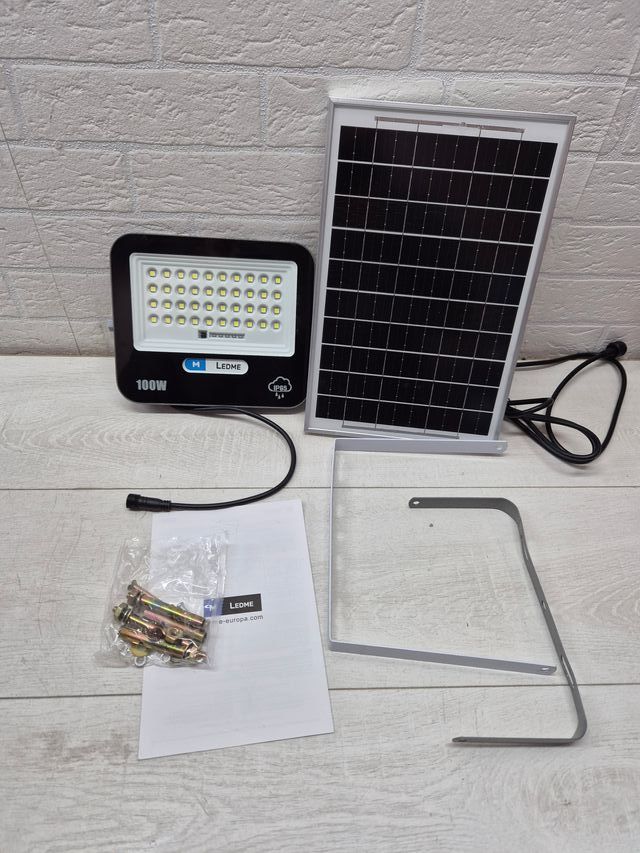 Foco solar led 100w M Ledme