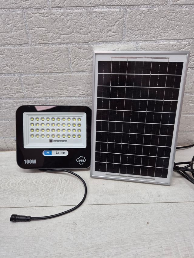 Foco solar led 100w M Ledme