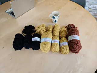 Lanas acrílicas para tejer