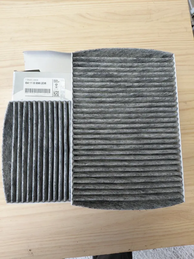 Filtro habitáculo BMW 64116996208/ 64115A1BDB6