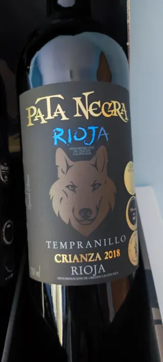 Lote 3 botellas vino tinto Pata Negra