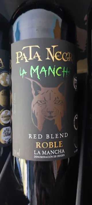 Lote 3 botellas vino tinto Pata Negra