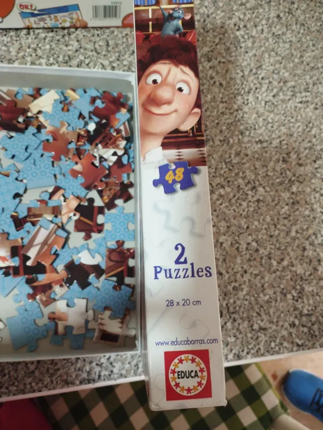 Puzzle Ratatouille 2x48 piezas Educa