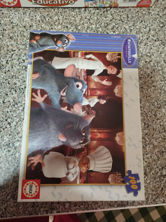 Puzzle Ratatouille 2x48 piezas Educa