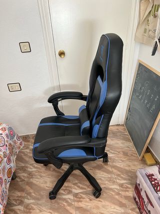 Sedia da Gaming Tempest Nera e Blu