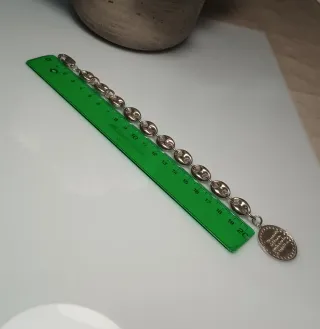 Pulsera Plata 925 Calabrote Virgen del Rocío