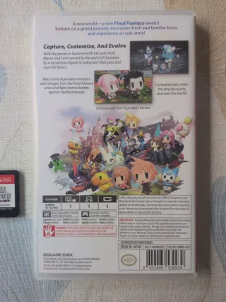 Nintendo Switch: World of Final Fantasy Maxima