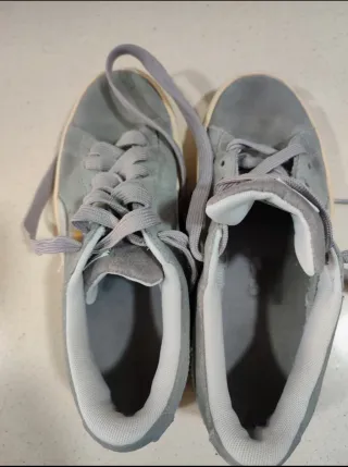 Zapatillas Puma niño grises