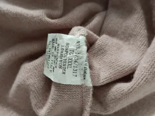 Jersey cuello alto mujer XXL rosa