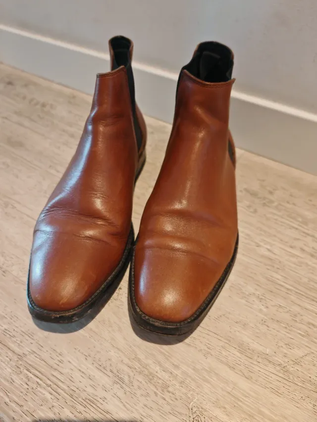 Botas Chelsea Sandro Marrones