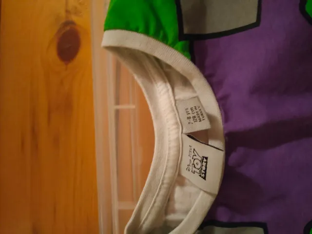 Camiseta Toy Story Disney Pixar Talla 7-8 años