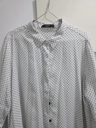 Camisa Mango Estampada Talla XL