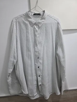 Camisa Mango Estampada Talla XL