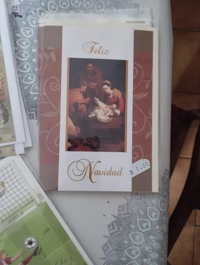 Tarjeta de felicitación navideña