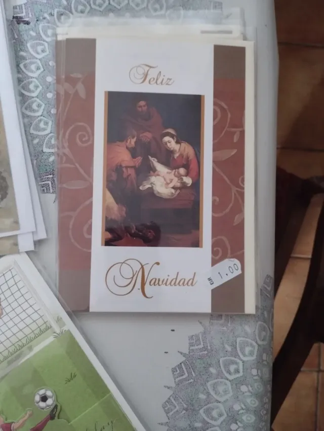 Tarjeta de felicitación navideña