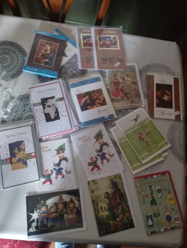 Tarjeta de felicitación navideña