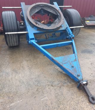 Lanza giratoria, guardabarros y defensa inox.