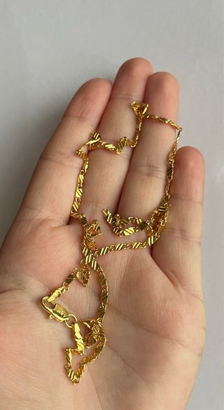 Catena placcata oro 18k