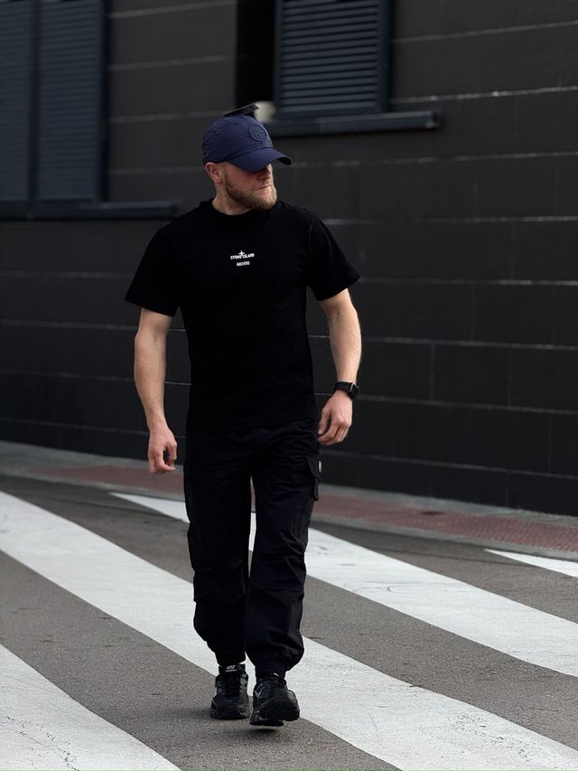 “NYLON” gorra de Stone Island azul