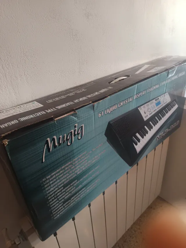 MLS-939 Piano eléctrico - órgano 61 teclas Mugic