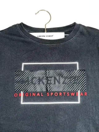 Camiseta McKenzie Negra Hombre