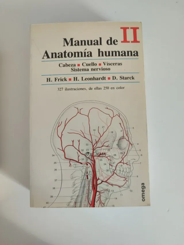 Manual de anatomía humana.