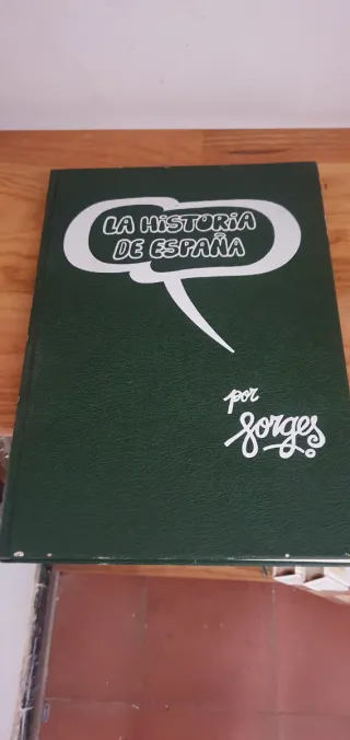 Lote 4 libros Historia de España por Forges