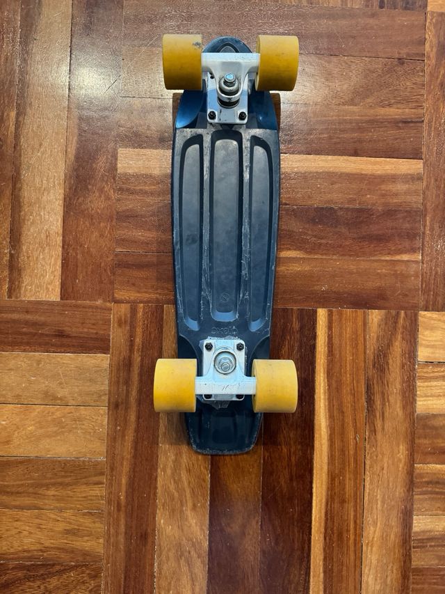 Skate Oxelo Negro Ruedas Amarillas