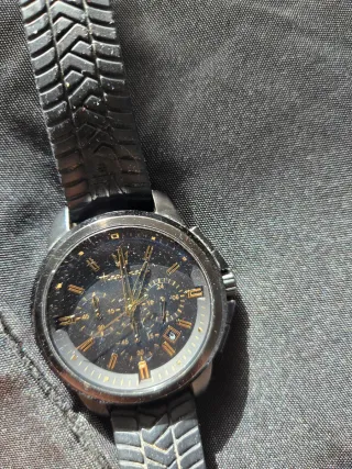 Orologio Maserati Cronografo Nero e Oro