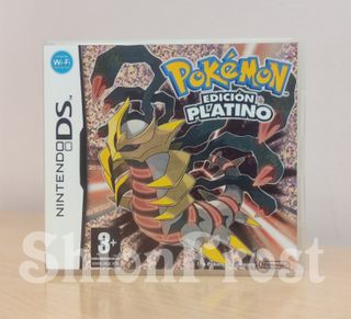 Caja Pokémon Edición Platino Nintendo DS