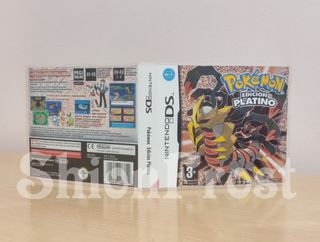 Caja Pokémon Edición Platino Nintendo DS