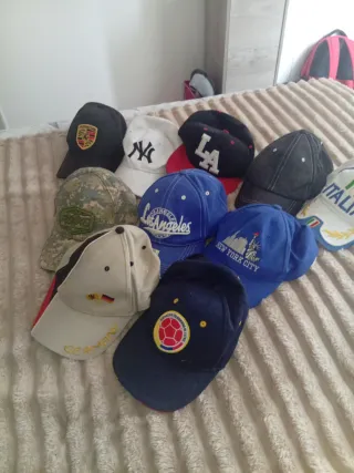 Lote de Gorras Variadas llévate todas x 15 eu