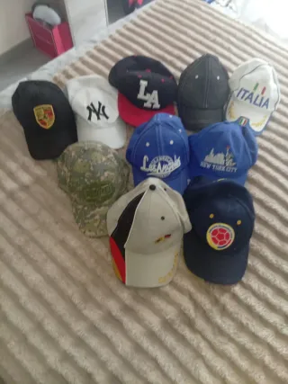 Lote de Gorras Variadas llévate todas x 15 eu